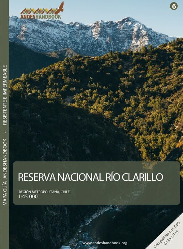 Mapa guía - Parque Nacional Río Clarillo